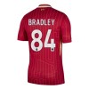 Maglia ufficiale Liverpool Conor Bradley 84 Casa 2024-25 per Uomo